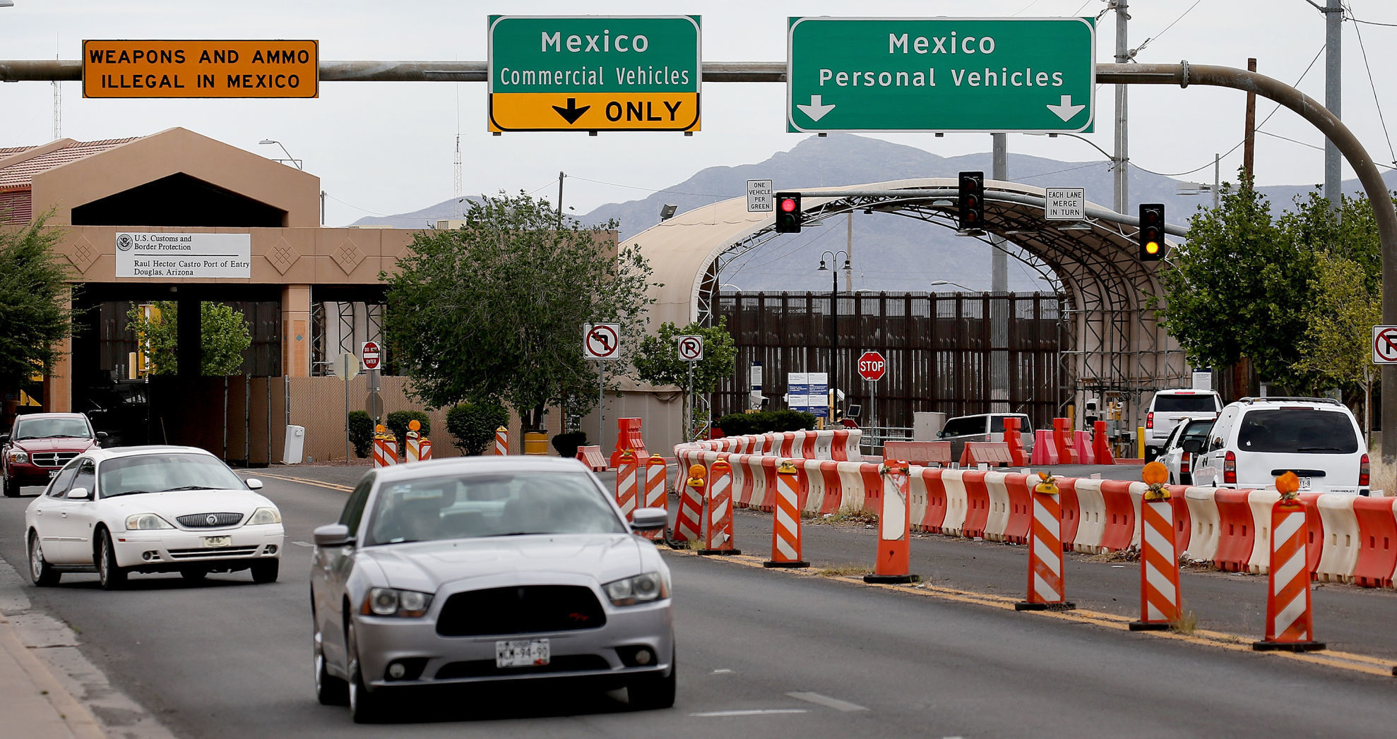 U.S. – Mexico border near Douglas, Ariz.